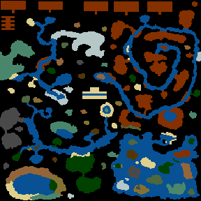 Underground minimap of [HotA] Zakazana kraina