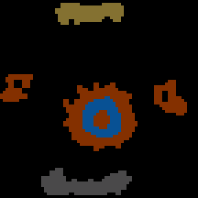 Underground minimap of Hour of the Dragon vs. Dungeon