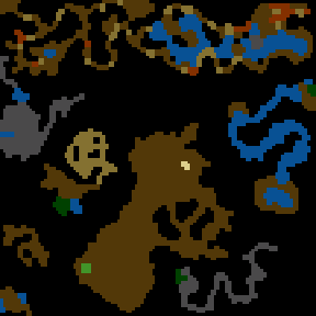 Underground minimap of House of Flame 2 - Rin Returns
