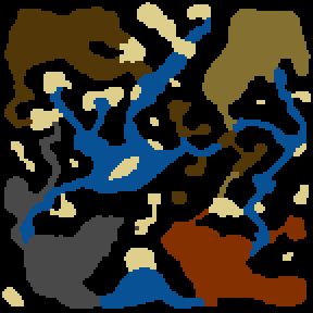 Underground minimap of Hunt for Angelic Alliance