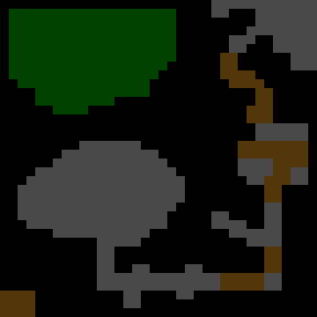 Underground minimap of Hunt for Fire Queen