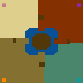 Underground minimap of Hunters