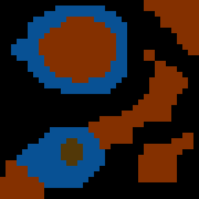 Underground minimap of Hydra`s Lair