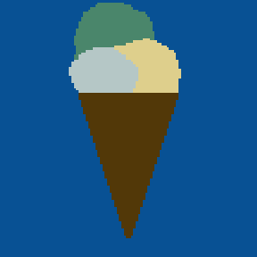Surface minimap of Ice Cream Fight