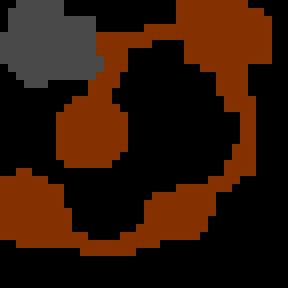 Underground minimap of Imp God