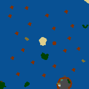 Underground minimap of Imps-à-cible