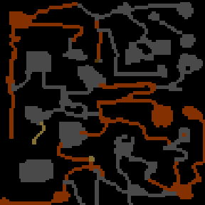 Underground minimap of In the Wake of {King!} 1.6