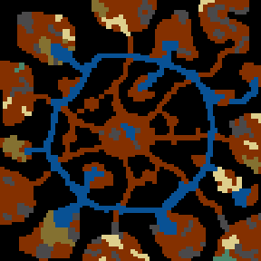 Underground minimap of Inferno