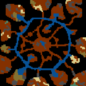 Underground minimap of Inferno