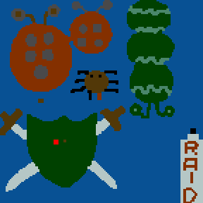 Surface minimap of Infested
