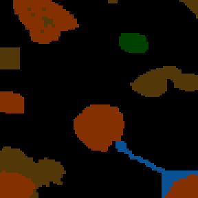 Underground minimap of Interesting target of death