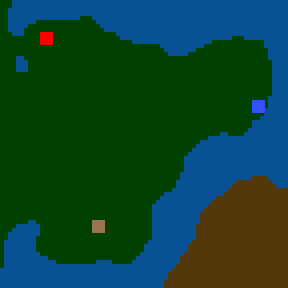 Surface minimap of Into the Black Heart