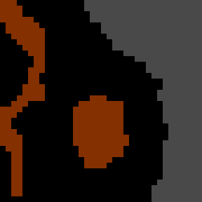 Underground minimap of Invasion of Evil