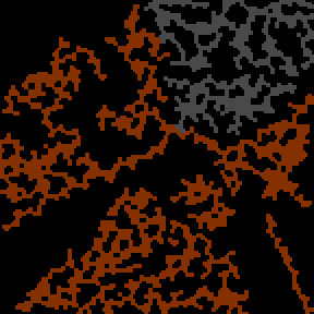 Underground minimap of Isidor and the {Necromancer}