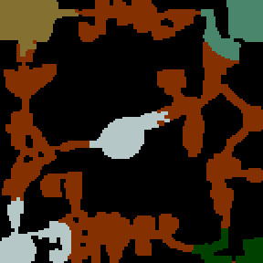 Underground minimap of Islands of War