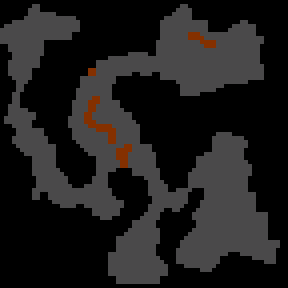 Underground minimap of Isle of Hades