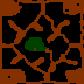 Underground minimap of Isolated From the World