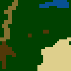 Surface minimap of Jesus Vs. Satan