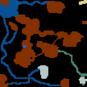 Underground minimap of Jo-ho-ho