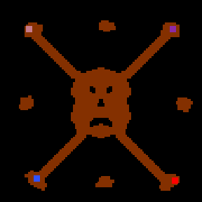 Underground minimap of Jolly Roger