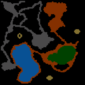 Underground minimap of Kaleb World 2