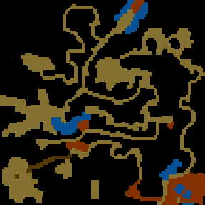 Underground minimap of kazik master of the word