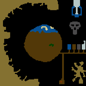 Underground minimap of Kiaras Reise