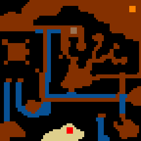 Underground minimap of Kid Heretic