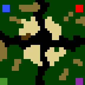 Underground minimap of Kill Your Neighbours!