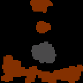 Underground minimap of King of the Hill (3v1)