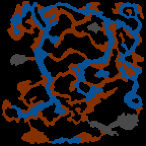 Underground minimap of Kingdom of Mirkwood (Rev. 4)