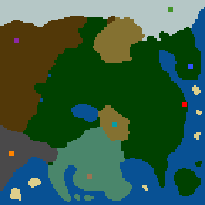 Surface minimap of Kingdom wars