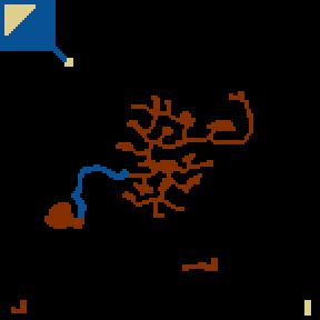 Underground minimap of Kingdoms at war.