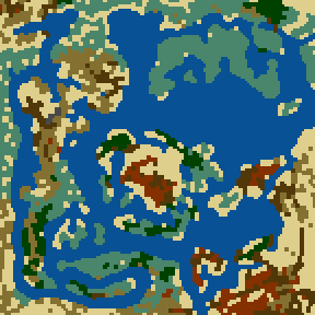Surface minimap of Klucz do Twierdzy
