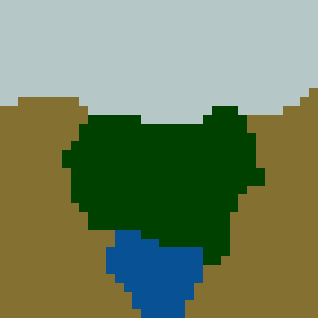 Surface minimap of Knee Deep in the Dead