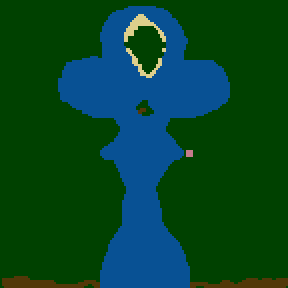 Underground minimap of Knights Empire
