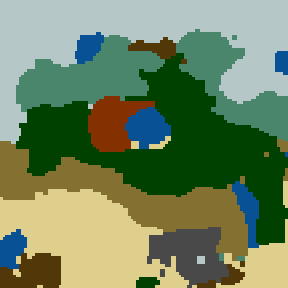 Surface minimap of Known Heroes - Dissociation