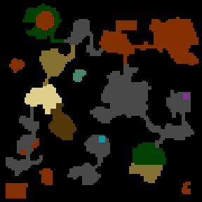 Underground minimap of Known Heroes - Pirates