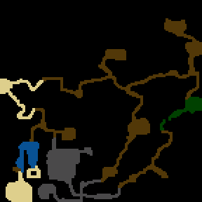 Underground minimap of Kolonista
