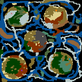 Underground minimap of Koncepcja wysp