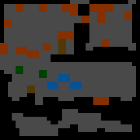 Underground minimap of Kraina magii