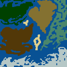 Surface minimap of Krev hrdinů