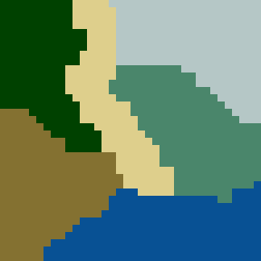 Surface minimap of Krew boga.