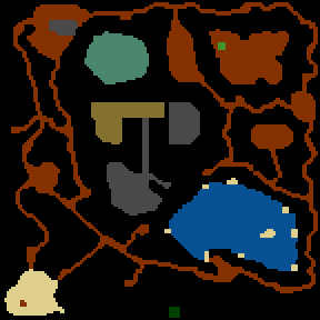 Underground minimap of L'antre de Kazgoroth