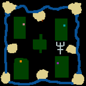 Underground minimap of La Charte Sacrée