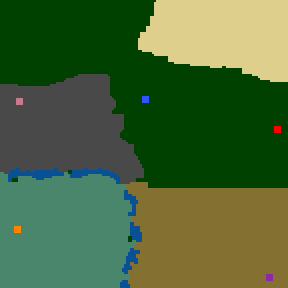 Surface minimap of La Cité des Nuages