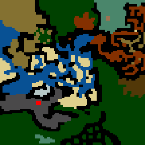 Underground minimap of La Guerre des Champions