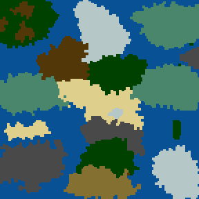 Surface minimap of La guerre sans fin
