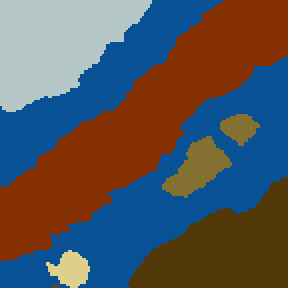 Underground minimap of La guerre sans fin
