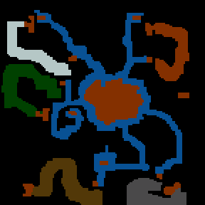 Underground minimap of La Somme de Toutes les Peurs